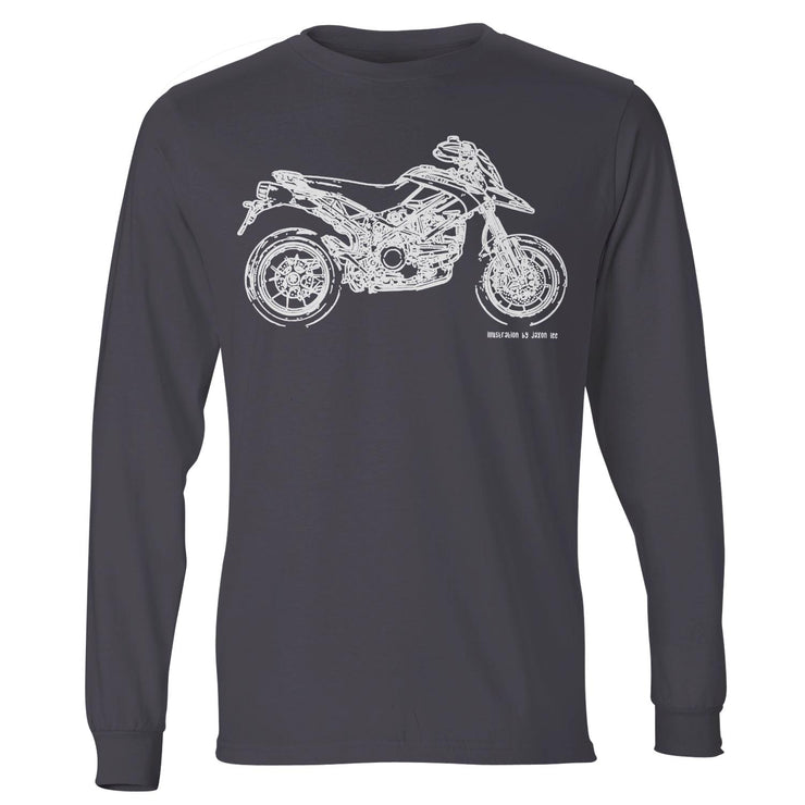 JL Illustration For A Ducati Hypermotard1100 EVO SP Corse Edition Motorbike Fan