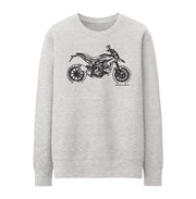 JL Illustration For A Ducati Hypermotard Motorbike Fan Jumper