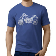 JL* Illustration For A Ducati Hypermotard 1100EVO Motorbike Fan T-shirt