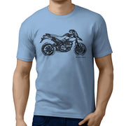 JL Illustration For A Ducati Hypermotard 796 Motorbike Fan T-shirt