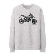 JL Illustration For A Ducati Hypermotard 939SP Motorbike Fan Jumper