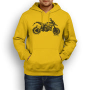 JL Illustration For A Ducati Hypermotard 939SP Motorbike Fan Hoodie