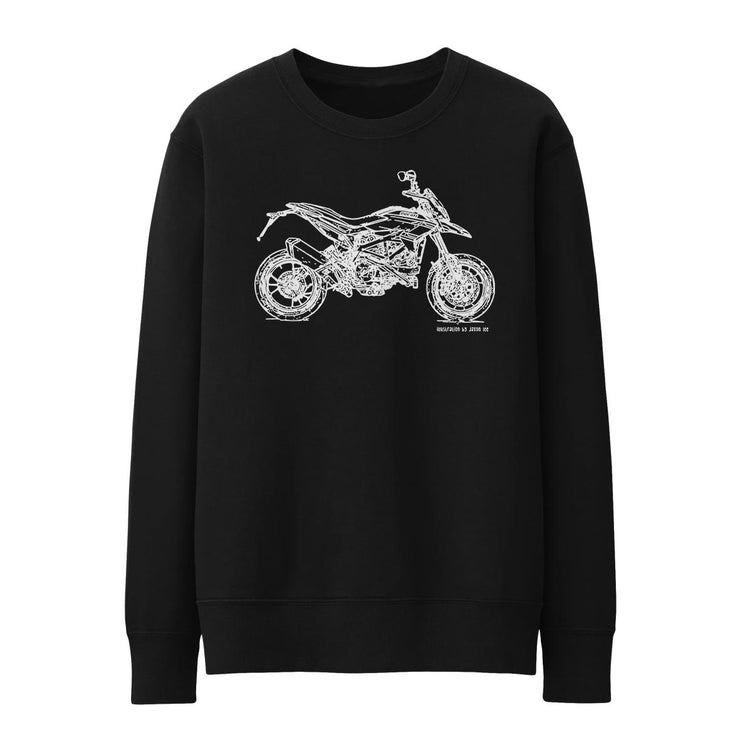 JL Illustration For A Ducati Hypermotard 939SP Motorbike Fan Jumper