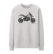 JL Illustration For A Ducati Hypermotard 939 Motorbike Fan Jumper