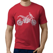 JL Illustration For A Ducati Hypermotard 939 Motorbike Fan T-shirt