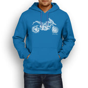 JL Illustration For A Ducati Hypermotard SP 2013 Motorbike Fan Hoodie