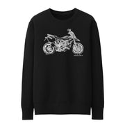 JL Illustration For A Ducati Hyperstrada Motorbike Fan Jumper