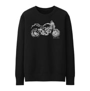 JL Illustration For A Ducati Monster 1100 EVO Motorbike Fan Jumper