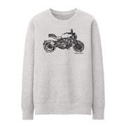 JL Illustration For A Ducati Monster 1200S Motorbike Fan Jumper