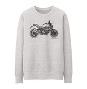 JL Illustration For A Ducati Monster 1200 Motorbike Fan Jumper