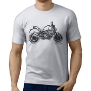 JL Illustration For A Ducati Monster 1200 Motorbike Fan T-shirt