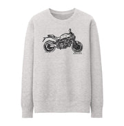 JL Illustration For A Ducati Monster 821 Motorbike Fan Jumper