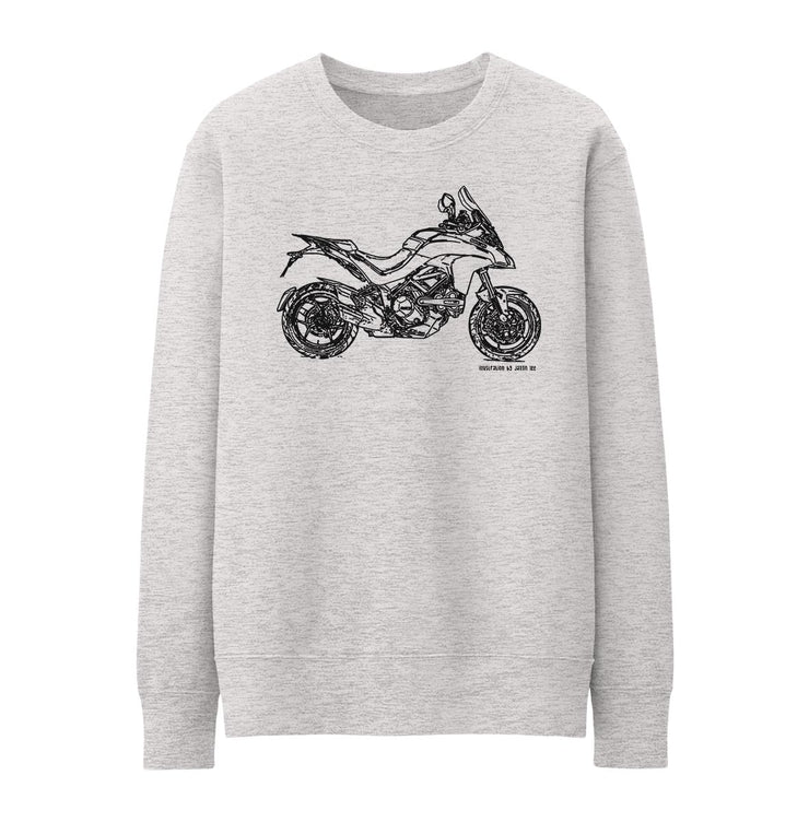 JL Illustration For A Ducati Multistrada 1200S Motorbike Fan Jumper