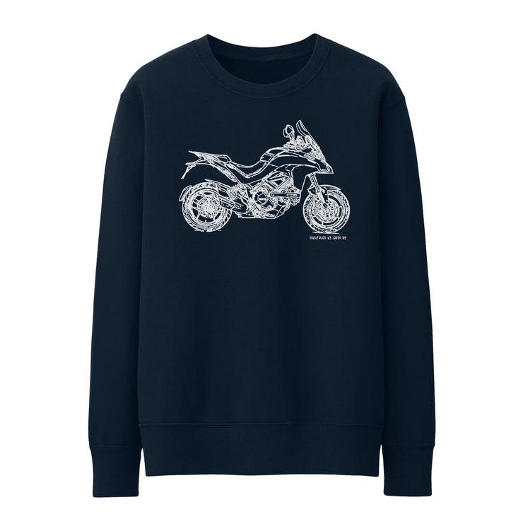 JL Illustration For A Ducati Multistrada 1200S Motorbike Fan Jumper