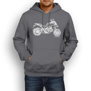 JL Illustration For A Ducati Multistrada 1200S Motorbike Fan Hoodie