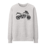 JL Illustration For A Ducati Multistrada 1200S Pikes Peak Motorbike Fan Jumper