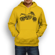 JL Illustration For A Ducati Multistrada 1200S Pikes Peak Motorbike Fan Hoodie