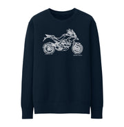 JL Illustration For A Ducati Multistrada 1200S Pikes Peak Motorbike Fan Jumper
