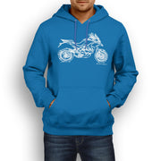 JL Illustration For A Ducati Multistrada 1200S Pikes Peak Motorbike Fan Hoodie