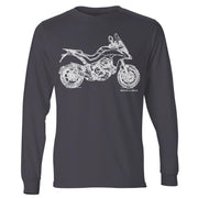 JL Illustration For A Ducati Multistrada 1200 Motorbike Fan LS-Tshirt
