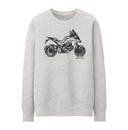 JL Illustration For A Ducati Multistrada 1200 DVT 2015 Motorbike Fan Jumper