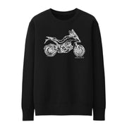 JL Illustration For A Ducati Multistrada 1200 DVT 2015 Motorbike Fan Jumper