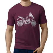 JL Illustration For A Ducati Multistrada 1200 DVT 2015 Motorbike Fan T-shirt