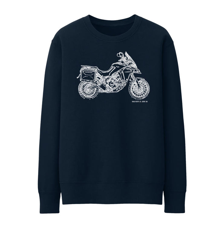 JL Illustration For A Ducati Multistrada 1200 Enduro Motorbike Fan Jumper