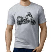 JL Illustration For A Ducati Multistrada 1200 Enduro Motorbike Fan T-shirt