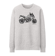 JL Illustration For A Ducati Multistrada 1200 Pikes Peak Motorbike Fan Jumper