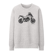 JL Illustration For A Ducati Multistrada 950 Motorbike Fan Jumper