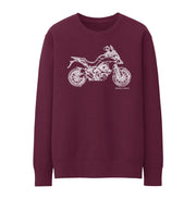 JL Illustration For A Ducati Multistrada 950 Motorbike Fan Jumper