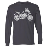 JL Illustration For A Ducati Multistrada 950 Motorbike Fan LS-Tshirt