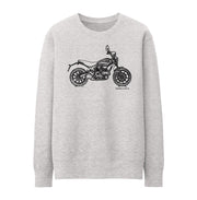 JL Illustration For A Ducati Scrambler Sixty2 Motorbike Fan Jumper