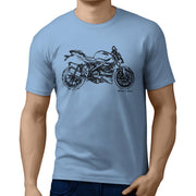 JL Illustration For A Ducati Streetfighter 848 Motorbike Fan T-shirt