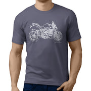JL Illustration For A Ducati Streetfighter 848 Motorbike Fan T-shirt