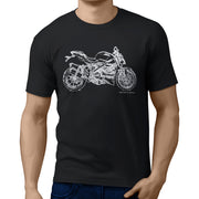 JL Illustration For A Ducati Streetfighter 848 Motorbike Fan T-shirt