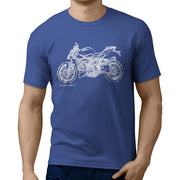 JL Illustration For A Ducati Streetfighter 848 v2 Motorbike Fan T-shirt