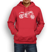 JL Illustration For A Ducati SuperSport Motorbike Fan Hoodie