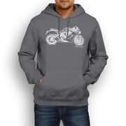 JL Illustration For A Ducati SuperSport Motorbike Fan Hoodie