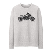 JL Illustration For A Ducati XDiavel S Motorbike Fan Jumper
