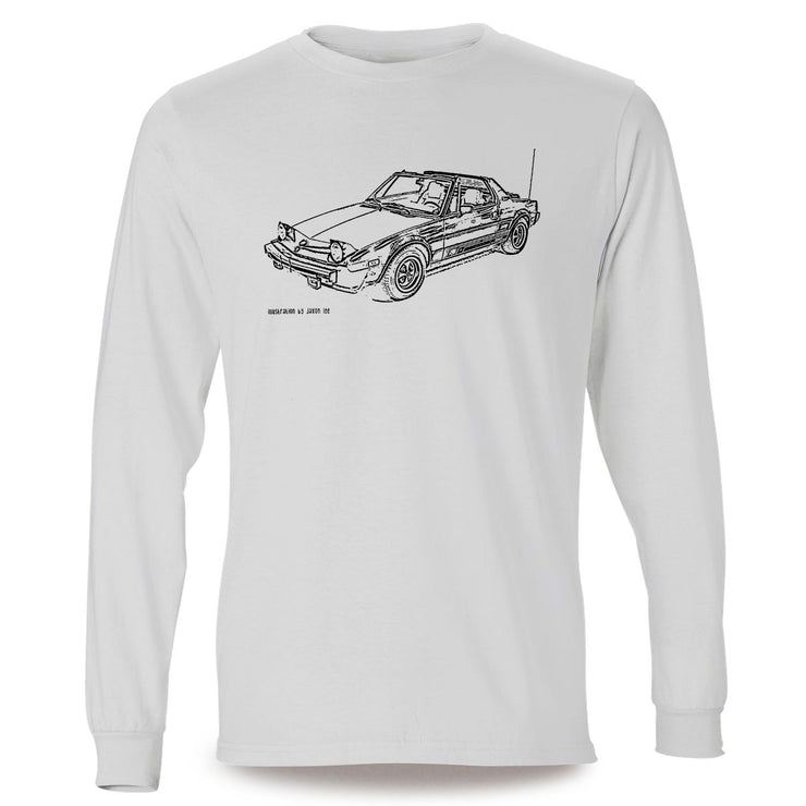 JL Illustration For A Fiat X19 Bertone Motorcar Fan LS-Tshirt