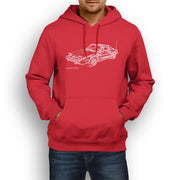 JL Illustration For A Fiat X19 Bertone Motorcar Fan Hoodie