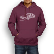 JL Illustration For A Fiat X19 Bertone Motorcar Fan Hoodie