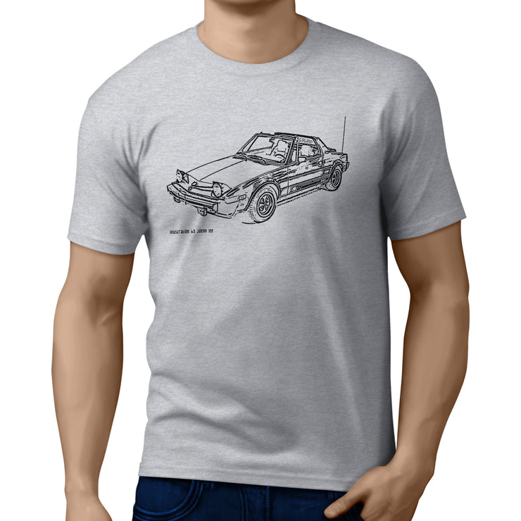 JL Illustration For A Fiat X19 Bertone Motorcar Fan T-shirt