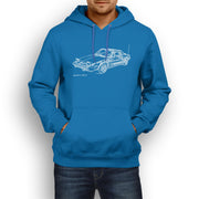JL Illustration For A Fiat X19 Bertone Motorcar Fan Hoodie