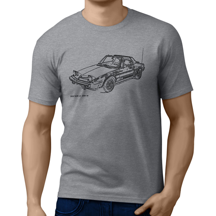 JL Illustration For A Fiat X19 Bertone Motorcar Fan T-shirt