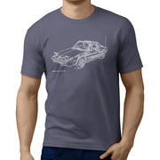 JL Illustration For A Fiat X19 Bertone Motorcar Fan T-shirt