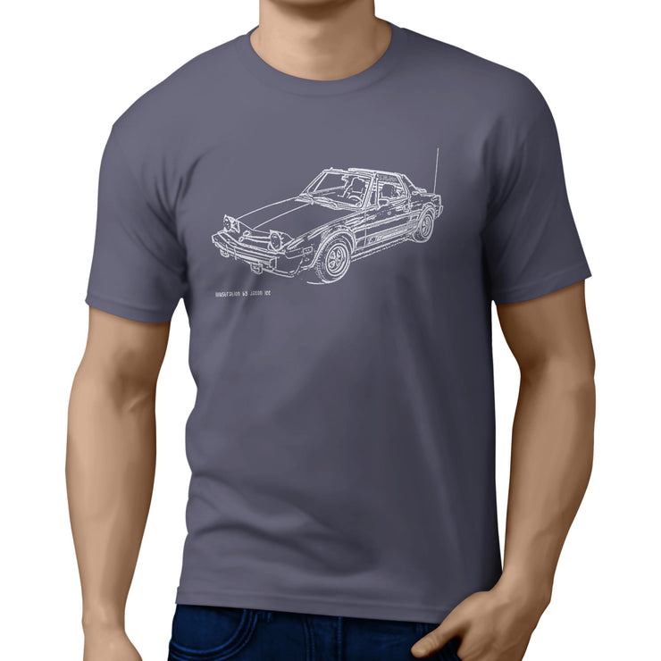 JL Illustration For A Fiat X19 Bertone Motorcar Fan T-shirt