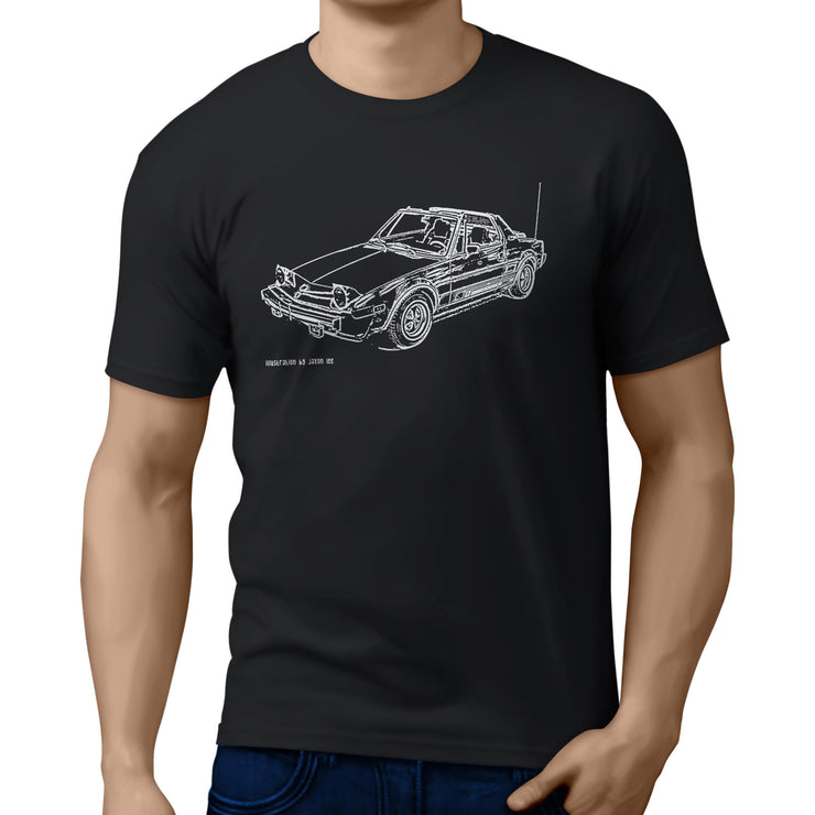 JL Illustration For A Fiat X19 Bertone Motorcar Fan T-shirt